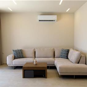  3 bedroom stone villa with pool & seaview, near Acharavi, sleeps 6